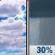 Today: Mostly Cloudy then Chance Rain Showers