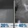Tonight: A chance of rain showers before 4am, then a chance of showers and thunderstorms. Mostly cloudy, with a low around 51. Northeast wind around 8 mph. Chance of precipitation is 40%. Tonight: Chance Rain Showers