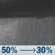 Sunday Night: A chance of rain showers. Mostly cloudy, with a low around 47. Chance of precipitation is 50%. Sunday Night: Chance Rain Showers