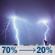 Tonight: Showers and thunderstorms likely. Cloudy, with a low around 43. North wind 3 to 7 mph. Chance of precipitation is 70%. Tonight: Showers And Thunderstorms Likely