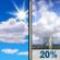Tuesday: Mostly Sunny then Slight Chance Showers And Thunderstorms
