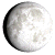 Waxing Gibbous, 13 days, 16 hours, 18 minutes in cycle