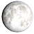 Waxing Gibbous, 13 days, 12 hours, 15 minutes in cycle