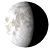Waning Gibbous, 19 days, 5 hours, 31 minutes in cycle