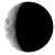 Waning Crescent, 24 days, 15 hours, 21 minutes in cycle