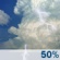 Friday: A chance of showers and thunderstorms. Partly sunny, with a high near 79. Chance of precipitation is 50%. Friday: Chance Showers And Thunderstorms