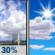 Friday: A chance of showers and thunderstorms before 7am. Mostly sunny, with a high near 92. Chance of precipitation is 30%. Friday: Chance Showers And Thunderstorms then Mostly Sunny