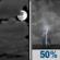Thursday Night: A chance of showers and thunderstorms after 1am. Mostly cloudy, with a low around 58. Chance of precipitation is 50%. Thursday Night: Mostly Cloudy then Chance Showers And Thunderstorms