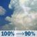 Wednesday: Rain and a chance of thunderstorms. Mostly cloudy, with a high near 60. Chance of precipitation is 100%. Wednesday: Rain
